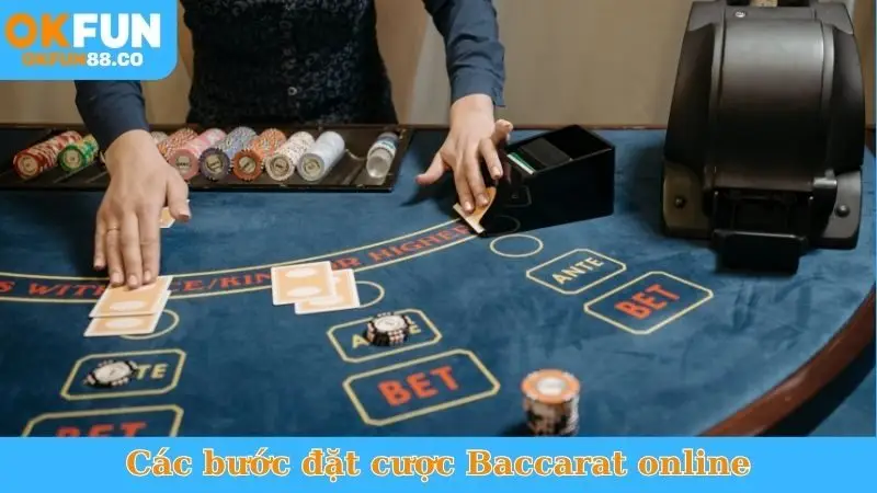 Các bước đặt cược Baccarat online